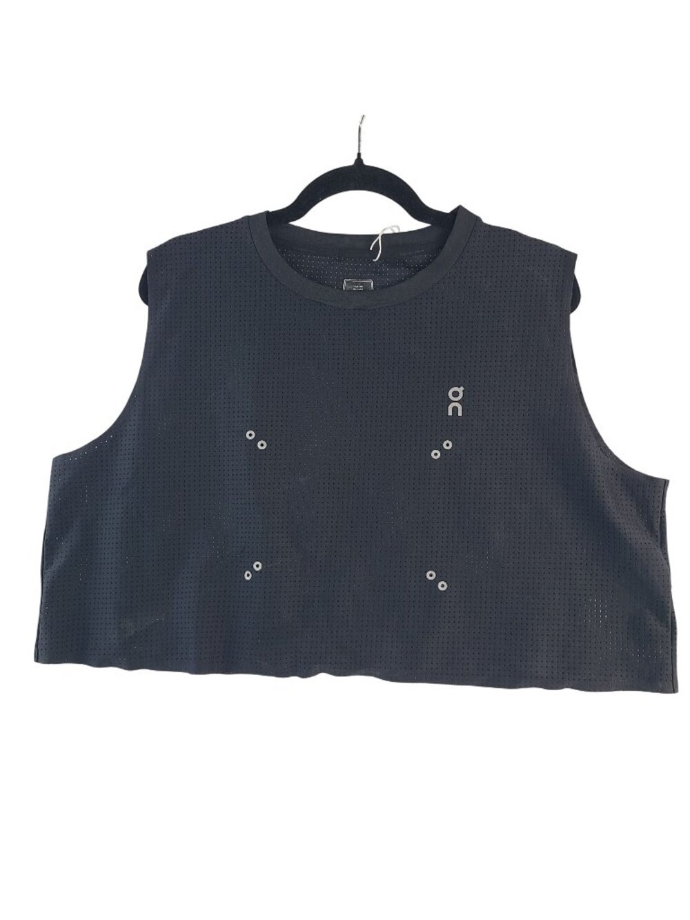 NEW On Women's Pace Black Tank Sz XL Swiss Engineering